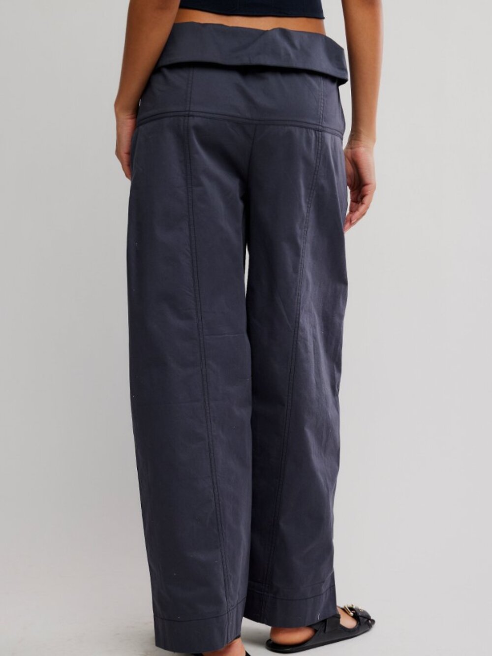 FREE PEOPLE Fisherman Pants / Washed Black - Picture 8 of 11